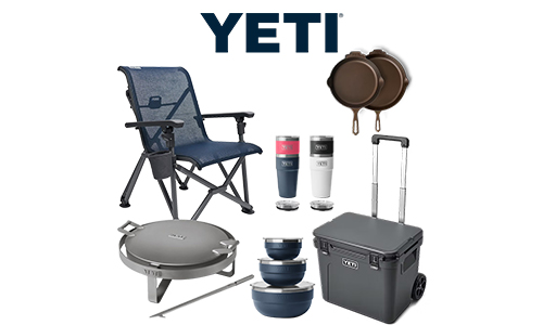 Yeti Prize Package - chair, cooler, pans, cups