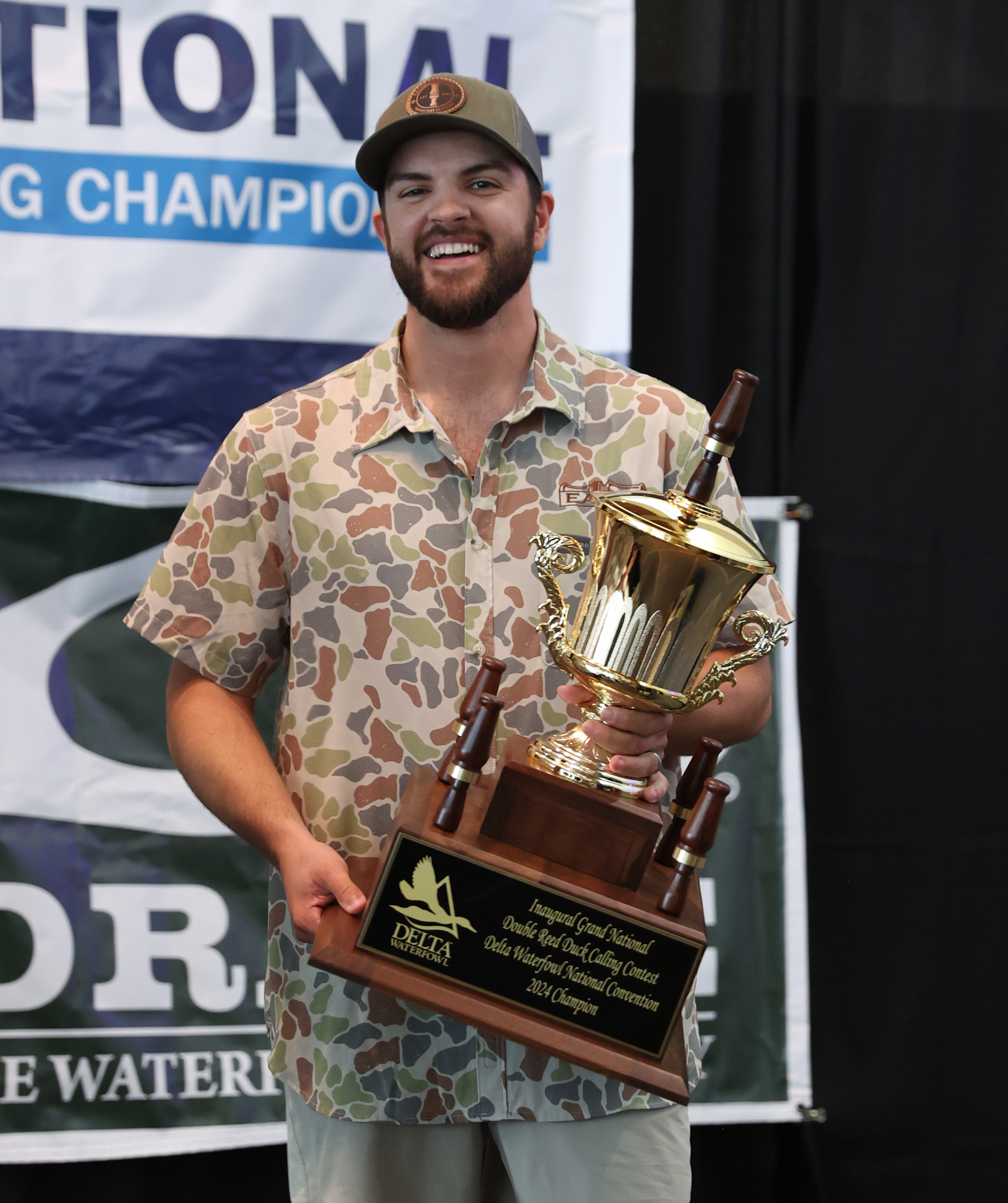 Delta Waterfowl Duck Hunters Expo - Grand National Double Reed Duck Calling Contest Champion 